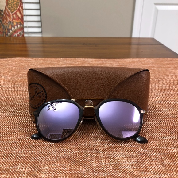 ray ban lilac gradient flash
